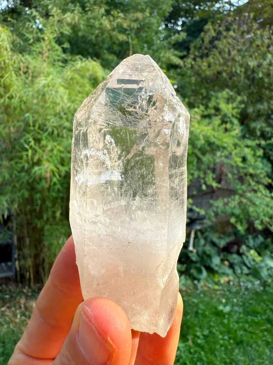 Klarer Bergkristall mit schönem Glanz - Bild 4