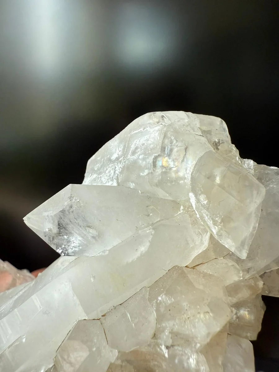 Mountain crystal double ended