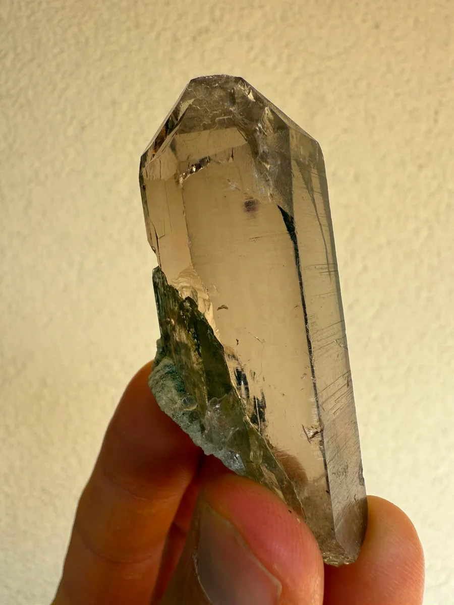 klarer Rauchquarzspitz - Bild 5