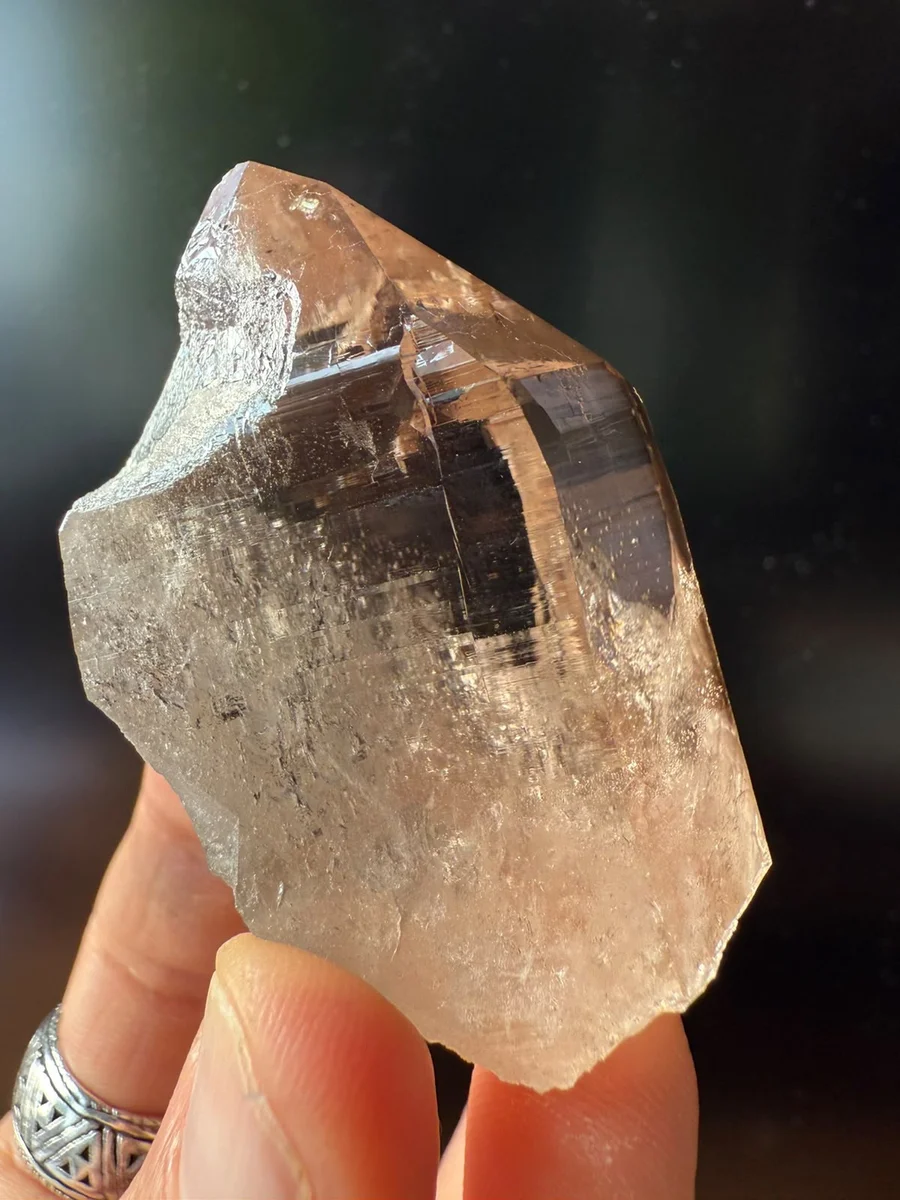 Rauchquarz Einzelspitz - Bild 2
